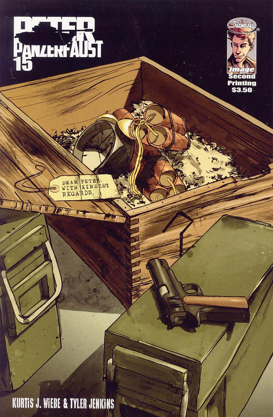 Peter Panzerfaust #15 Cover B 2nd Ptg