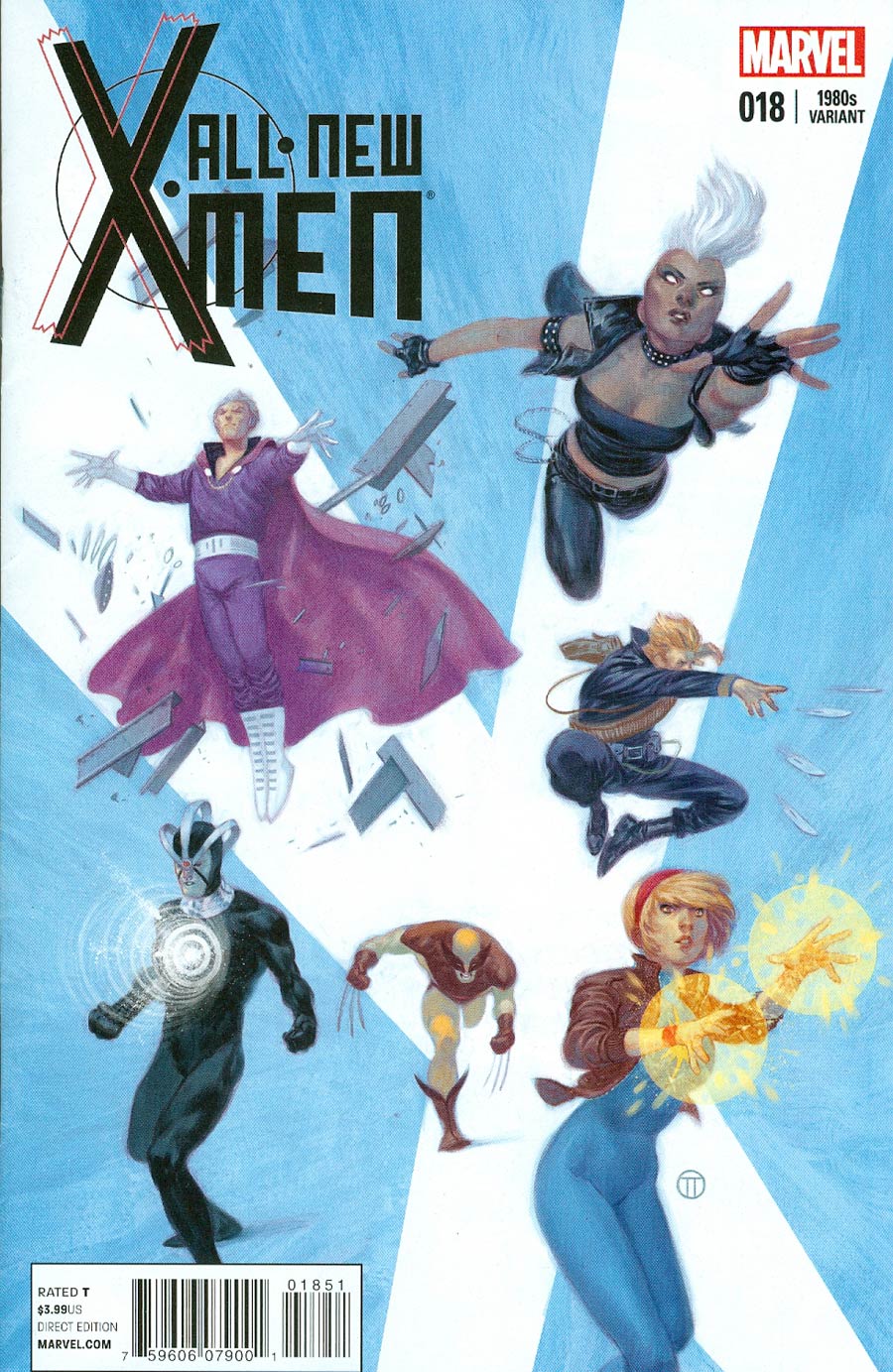All-New X-Men #18 Cover D Variant Julian Totino Tedesco X-Men In The 1980s Cover