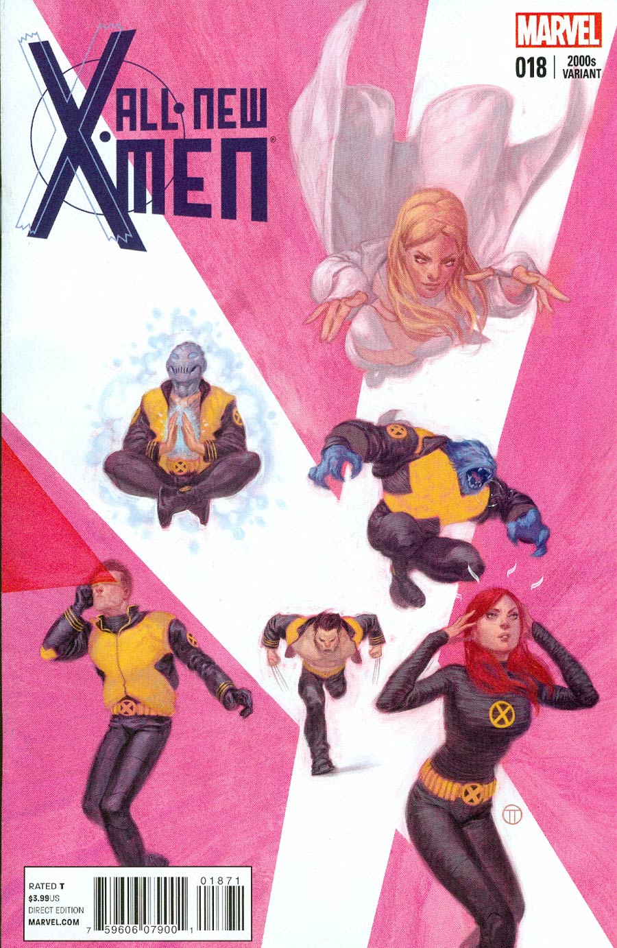 All-New X-Men #18 Cover F Variant Julian Totino Tedesco X-Men In The 2000s Cover