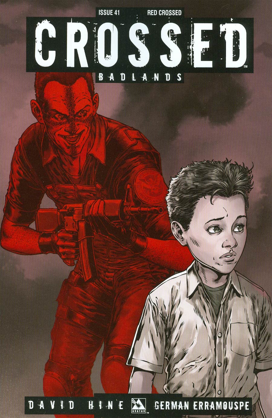 Crossed Badlands #41 Cover D Incentive Red Crossed Edition