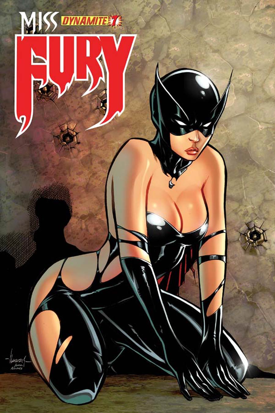 Miss Fury Vol 2 #7 Cover E Incentive Ale Garza Risque Variant Cover