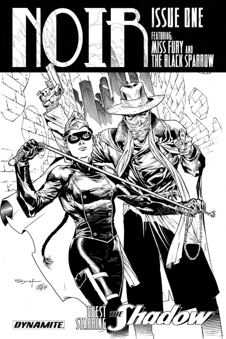 Noir #1 Cover B Incentive Ardian Syaf Black & White Cover