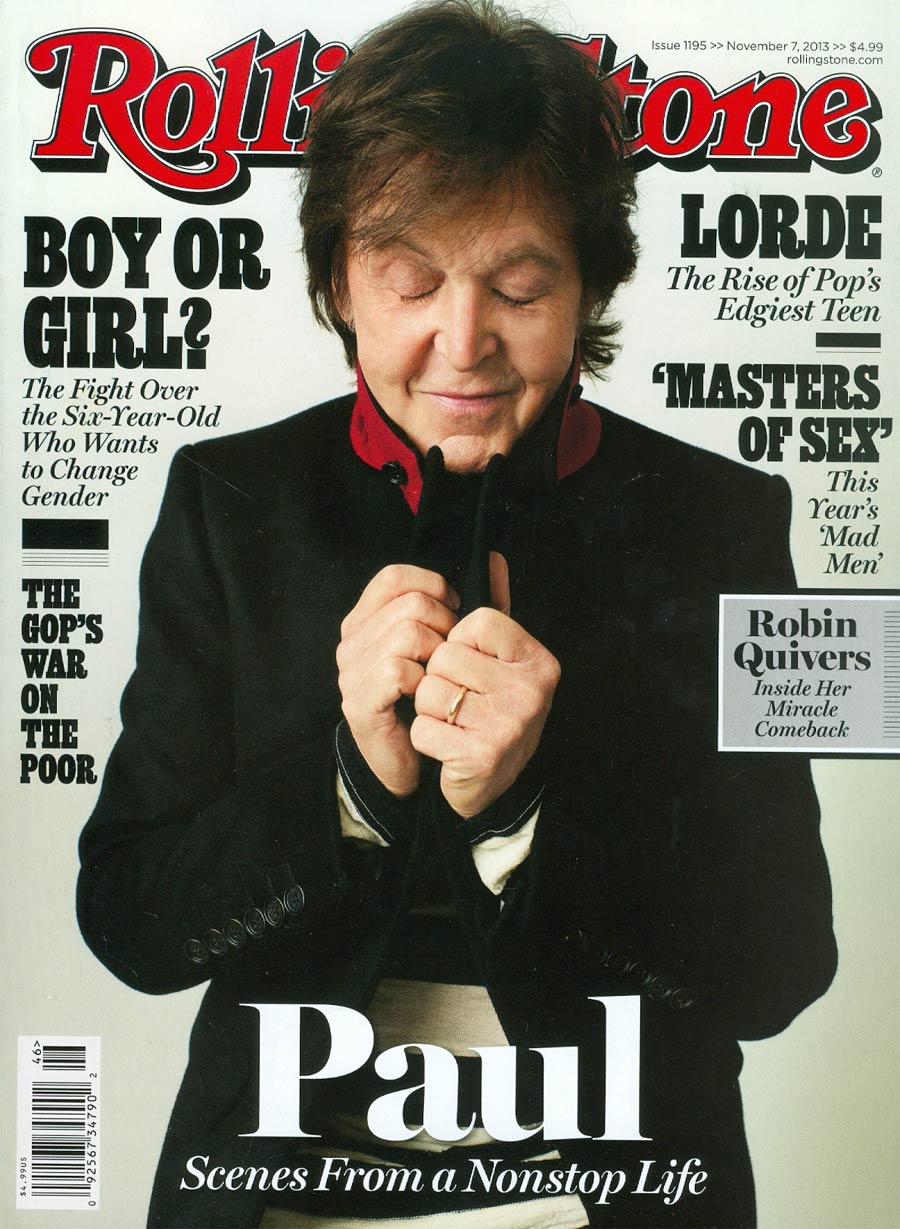 Rolling Stone #1195 Nov 7 2013