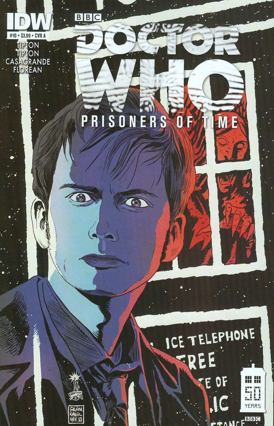 Doctor Who Prisoners Of Time #10 Cover A Regular Francesco Francavilla Cover
