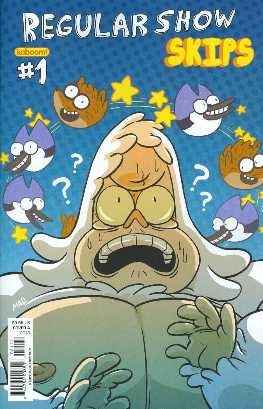 Regular Show Skips #1 Cover A Regular Mad Rupert Cover