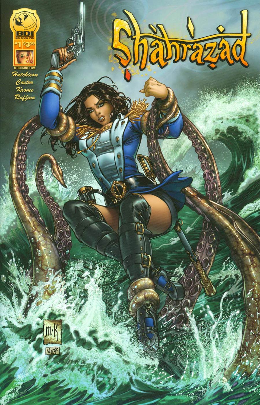 Shahrazad #1 Cover A 1st Ptg Regular Mike Krome Cover