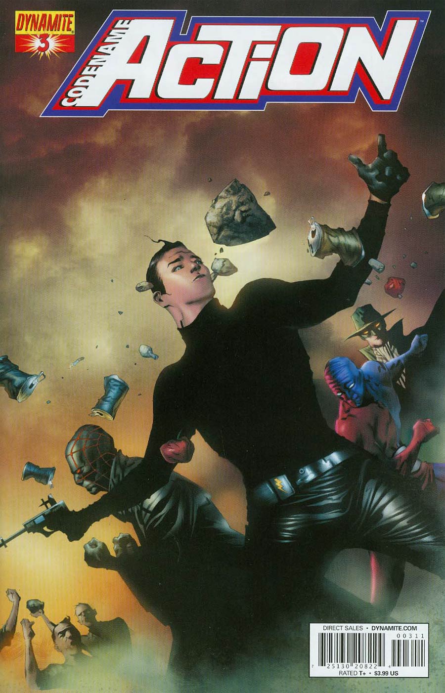 Codename Action #3 Cover A Regular Jae Lee Cover