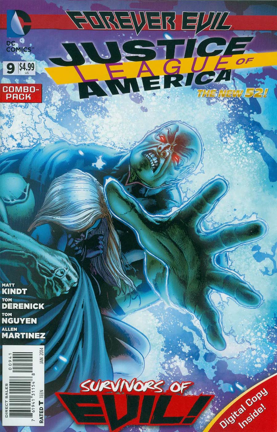 Justice League Of America Vol 3 #9 Cover C Combo Pack Without Polybag (Forever Evil Tie-In)