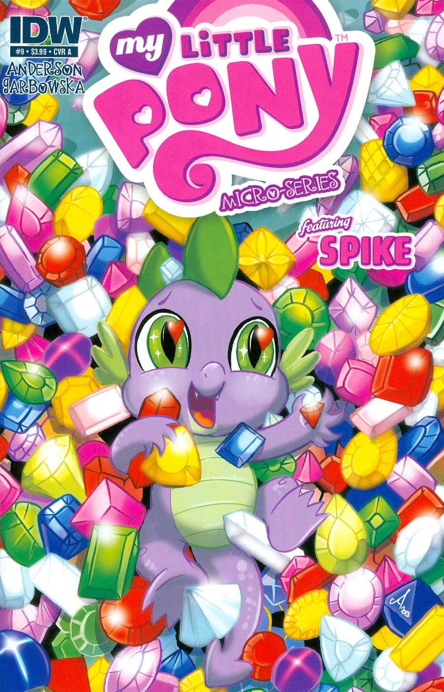 My Little Pony Micro-Series #9 Spike Cover A Regular Amy Mebberson Cover