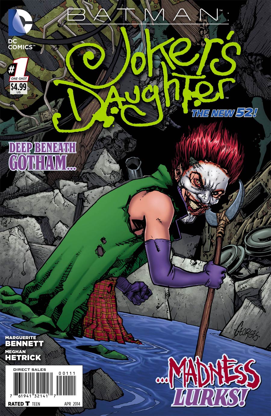 Batman Jokers Daughter #1 Cover A Regular Georges Jeanty Cover