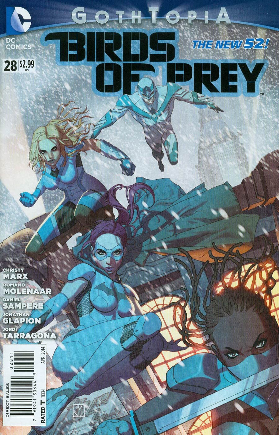 Birds Of Prey Vol 3 #28 (Gothtopia Tie-In)