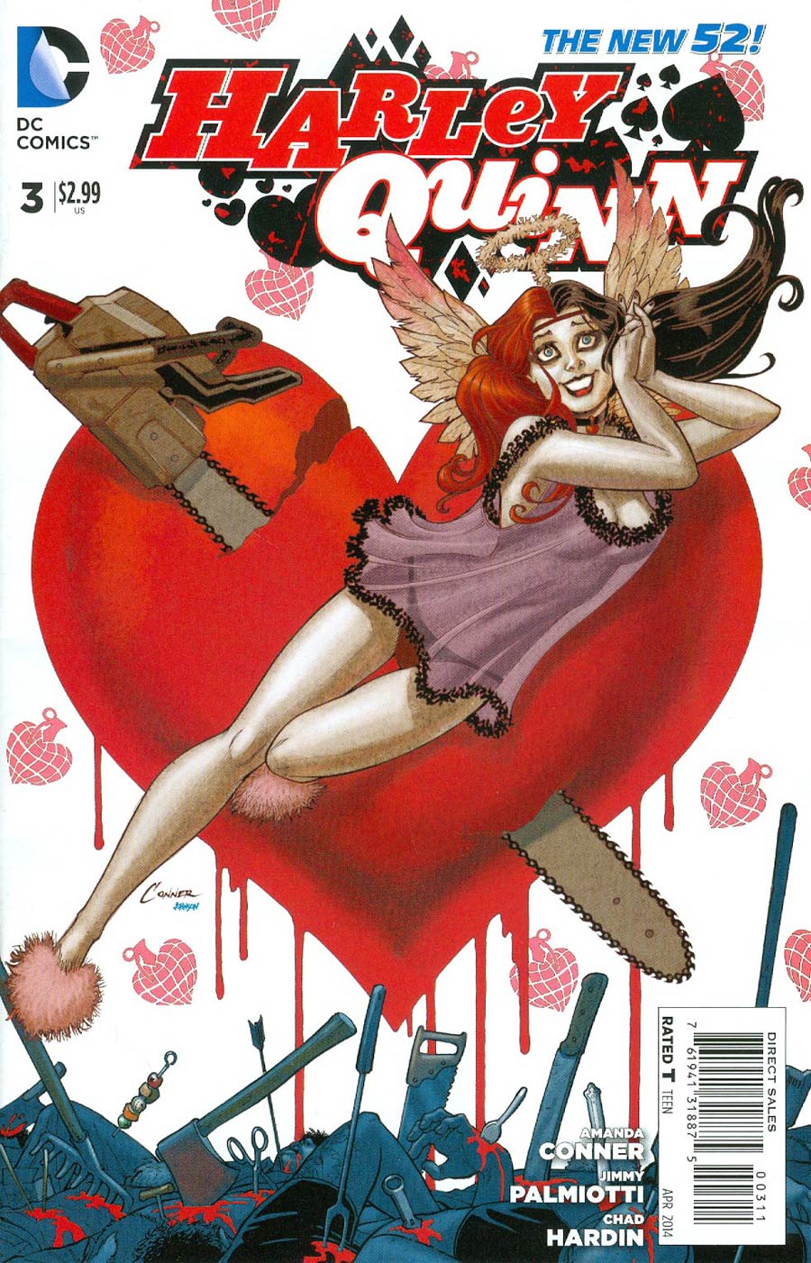 Harley Quinn Vol 2 #3 Cover A 1st Ptg Regular Amanda Conner Cover