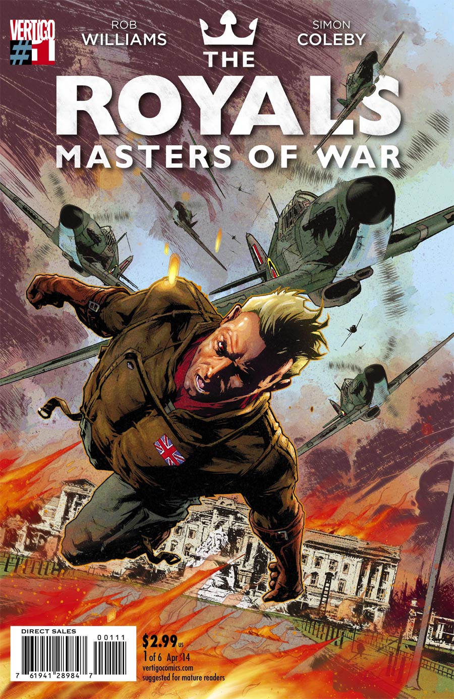 Royals Masters Of War #1 Cover A Regular Simon Coleby Cover