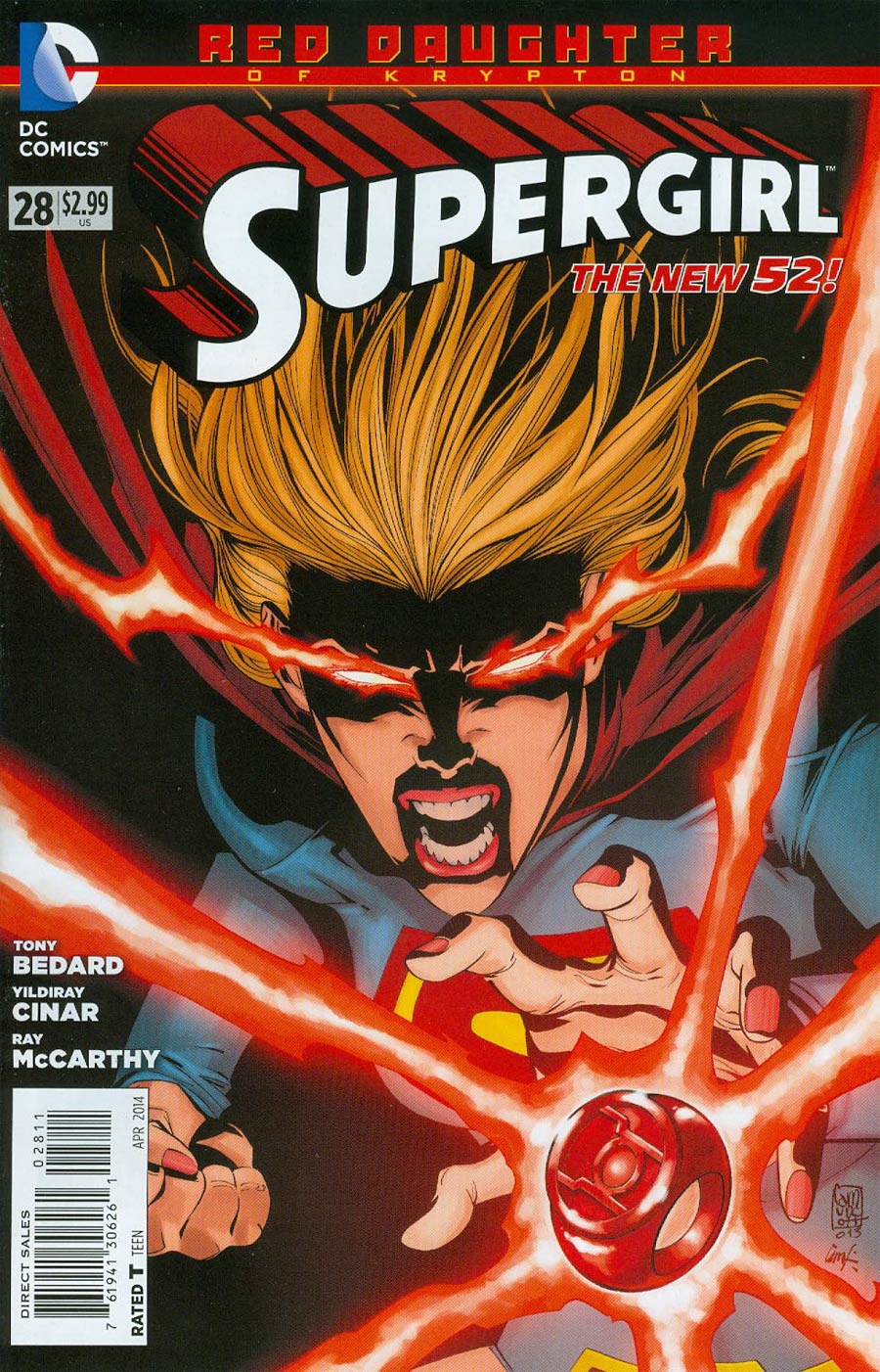 Supergirl Vol 6 #28 (Red Daughter Of Krypton Tie-In)