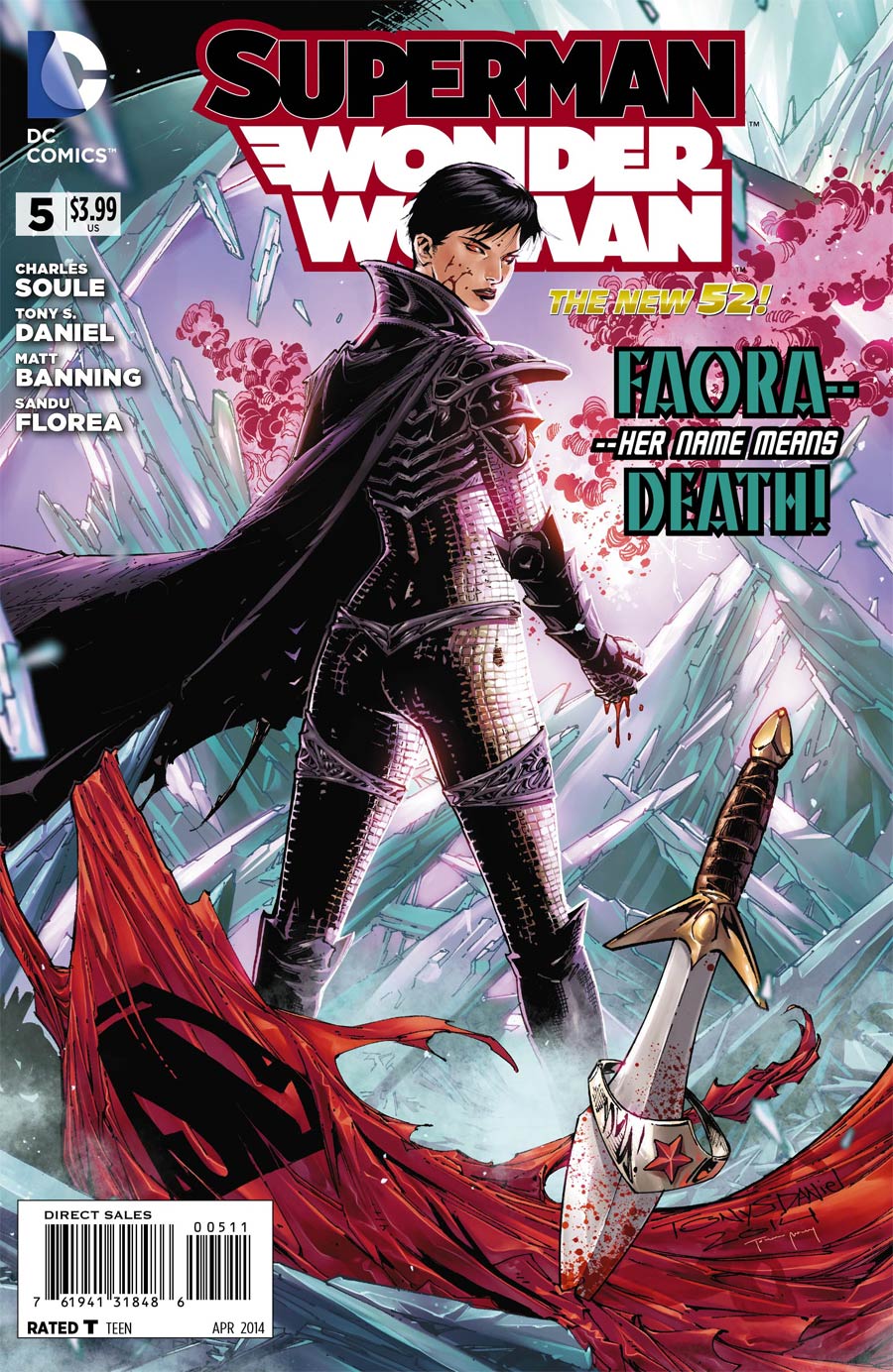 Superman Wonder Woman #5 Cover A Regular Tony S Daniel Cover