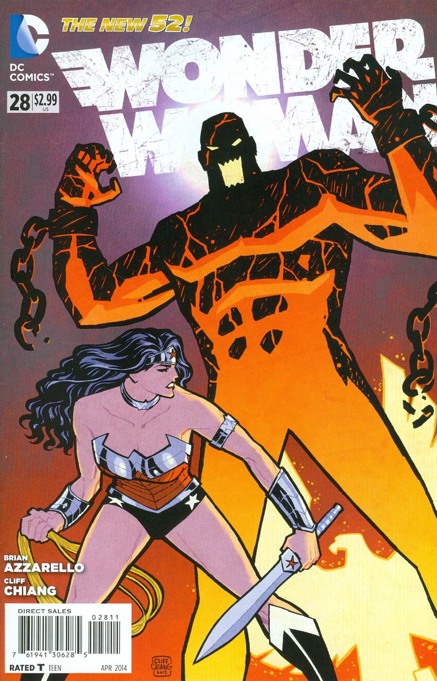 Wonder Woman Vol 4 #28 Cover A Regular Cliff Chiang Cover