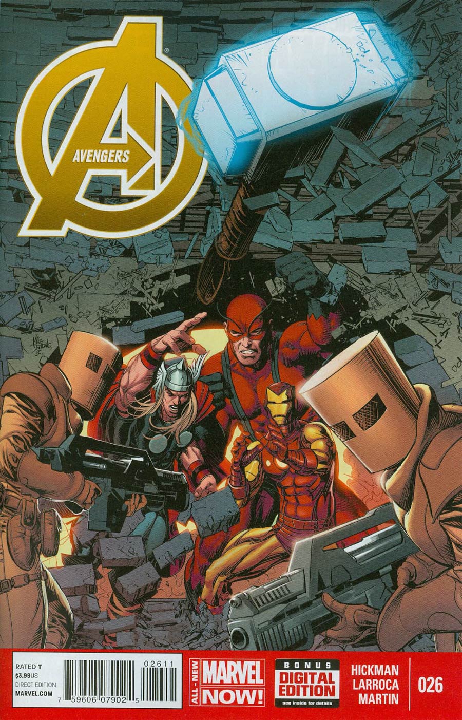 Avengers Vol 5 #26 Cover A Regular Mike Deodato Jr Cover