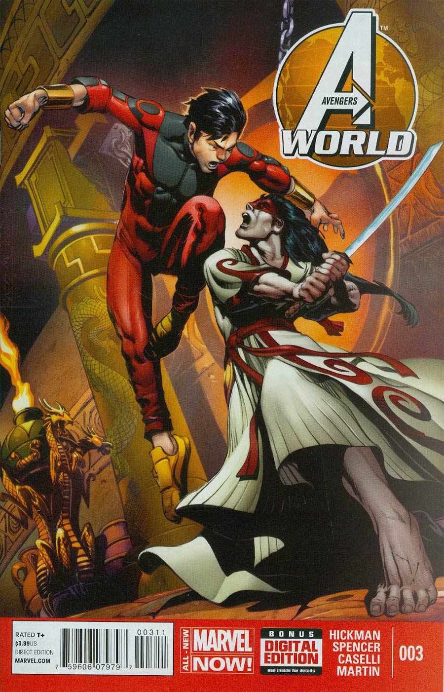 Avengers World #3 Cover A Regular Rags Morales Cover