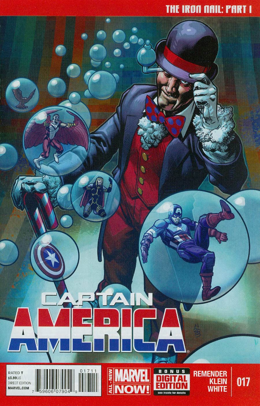 Captain America Vol 7 #17 Cover A Regular Nic Klein Cover