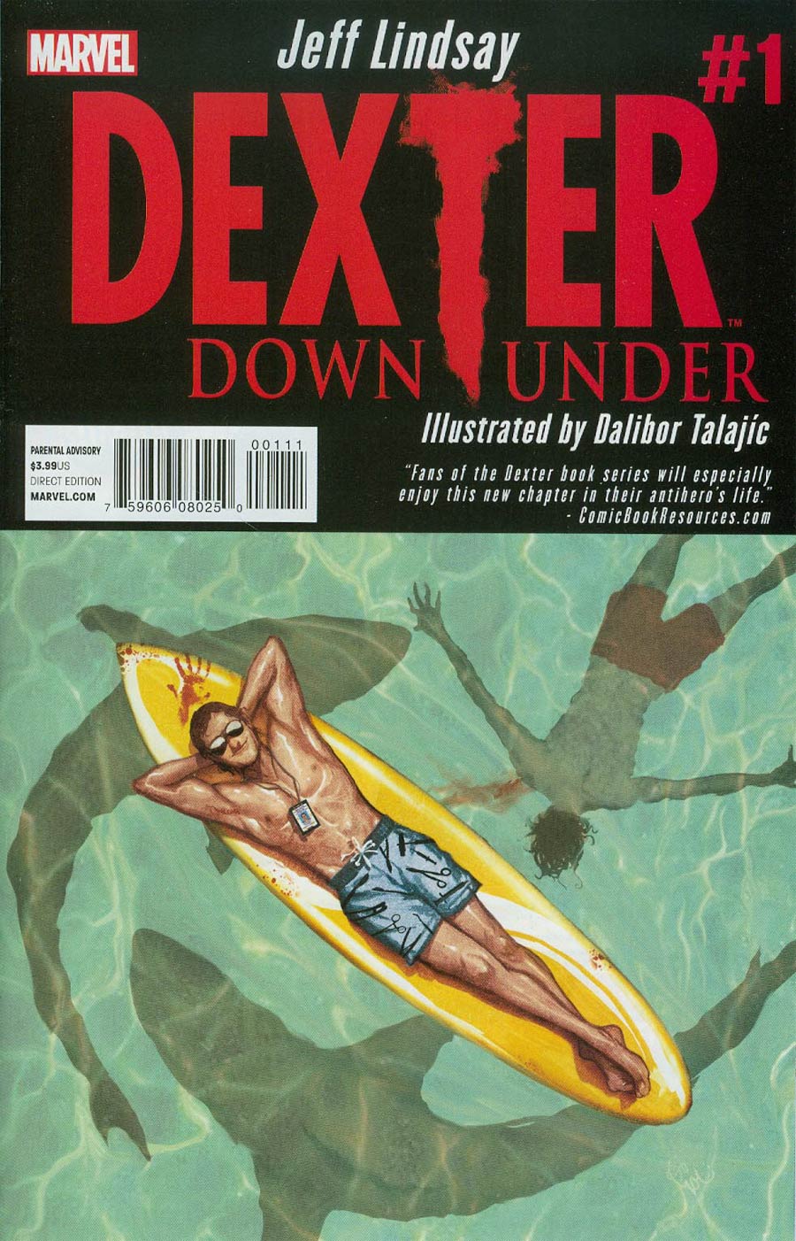 Dexter Down Under #1 Cover A Regular Michael Del Mundo Cover