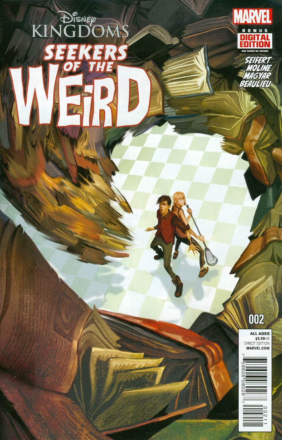 Disney Kingdoms Seekers Of The Weird #2 Cover A Regular Mike Del Mundo Cover