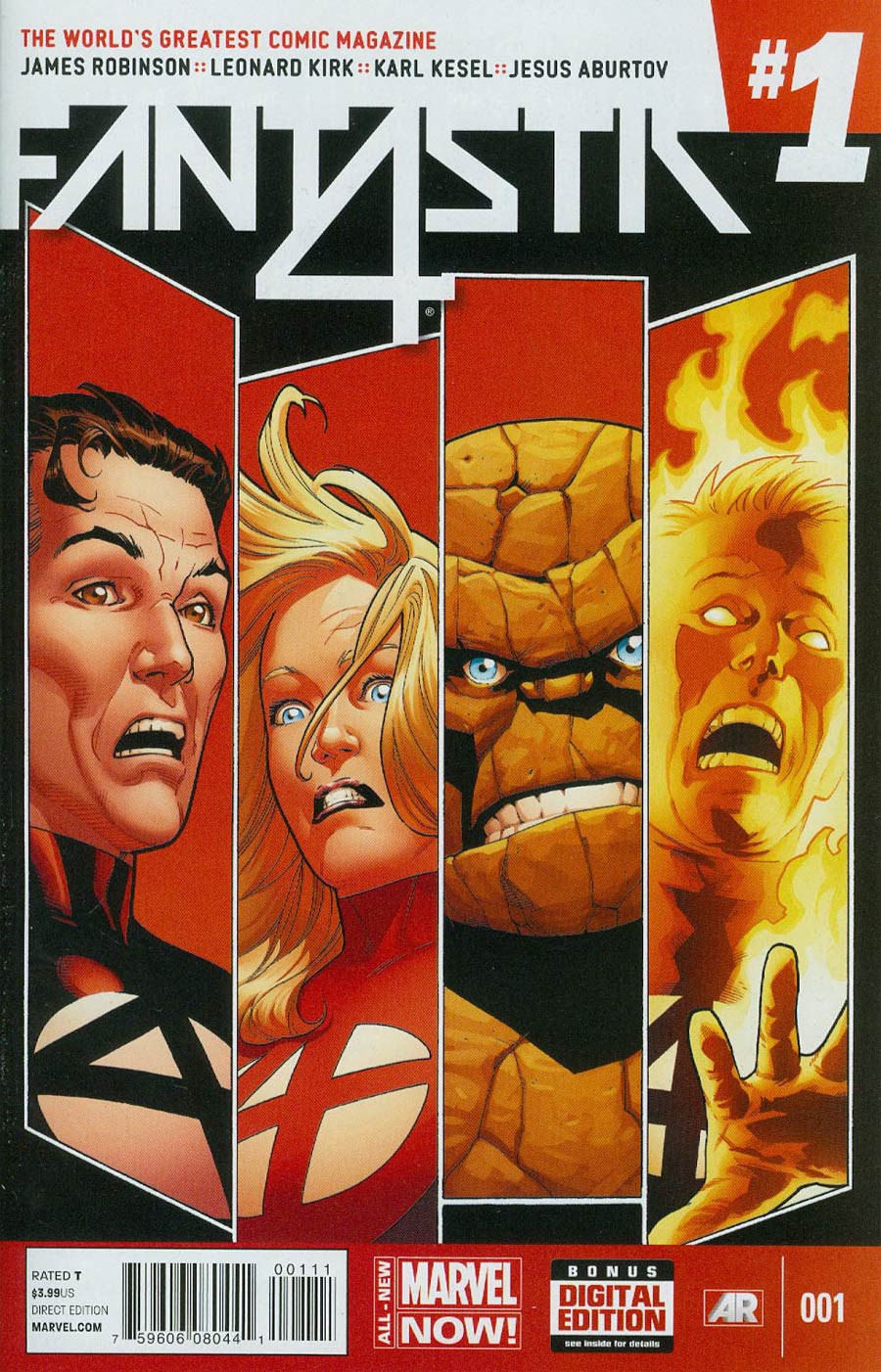 Fantastic Four Vol 5 #1 Cover A Regular Leonard Kirk Cover