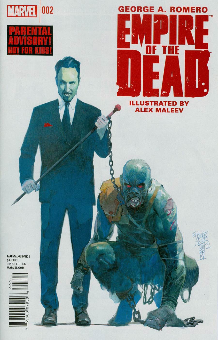 George Romeros Empire Of The Dead Act One #2 Cover A Regular Alex Maleev Cover