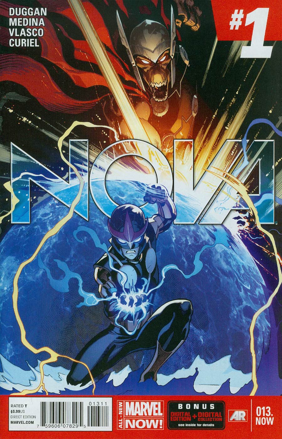 Nova Vol 5 #13.NOW Cover A Regular Ed McGuinness Cover