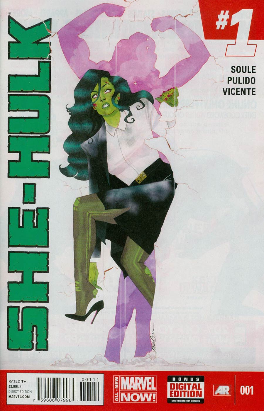 She-Hulk Vol 3 #1 Cover A 1st Ptg Regular Kevin Wada Cover