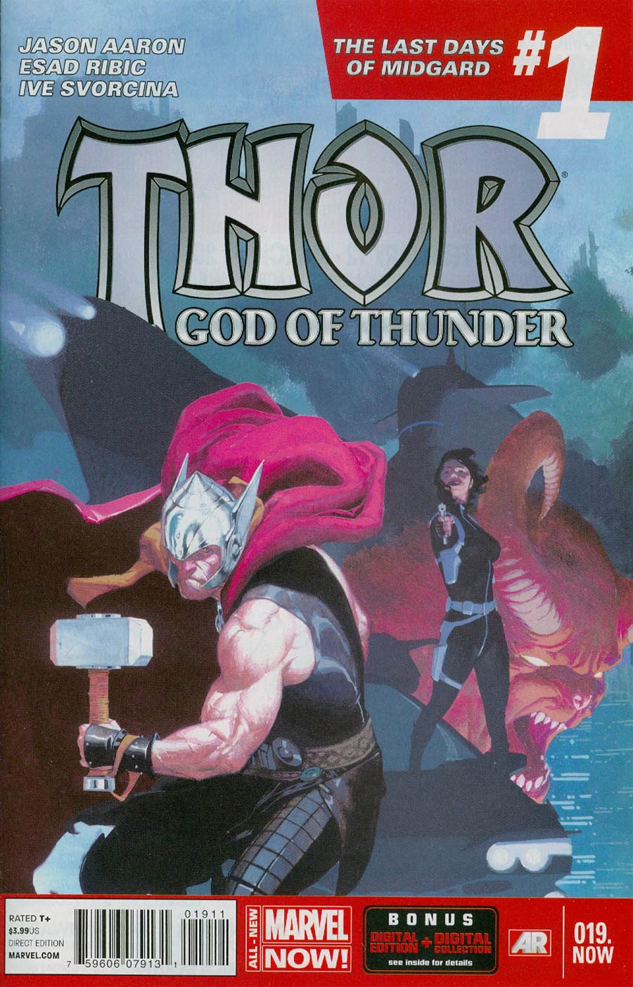 Thor God Of Thunder #19.NOW Cover A Regular Esad Ribic Cover