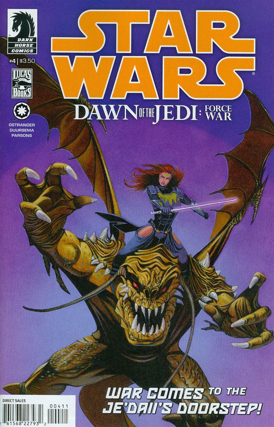 Star Wars Dawn Of The Jedi Force War #4