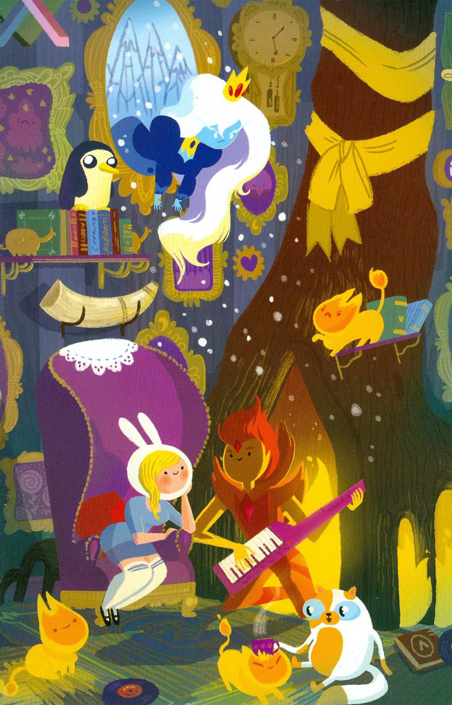 Adventure Time Fionna & Cake #6 Cover E SDCC Exclusive Kassandra Heller Virgin Variant Cover
