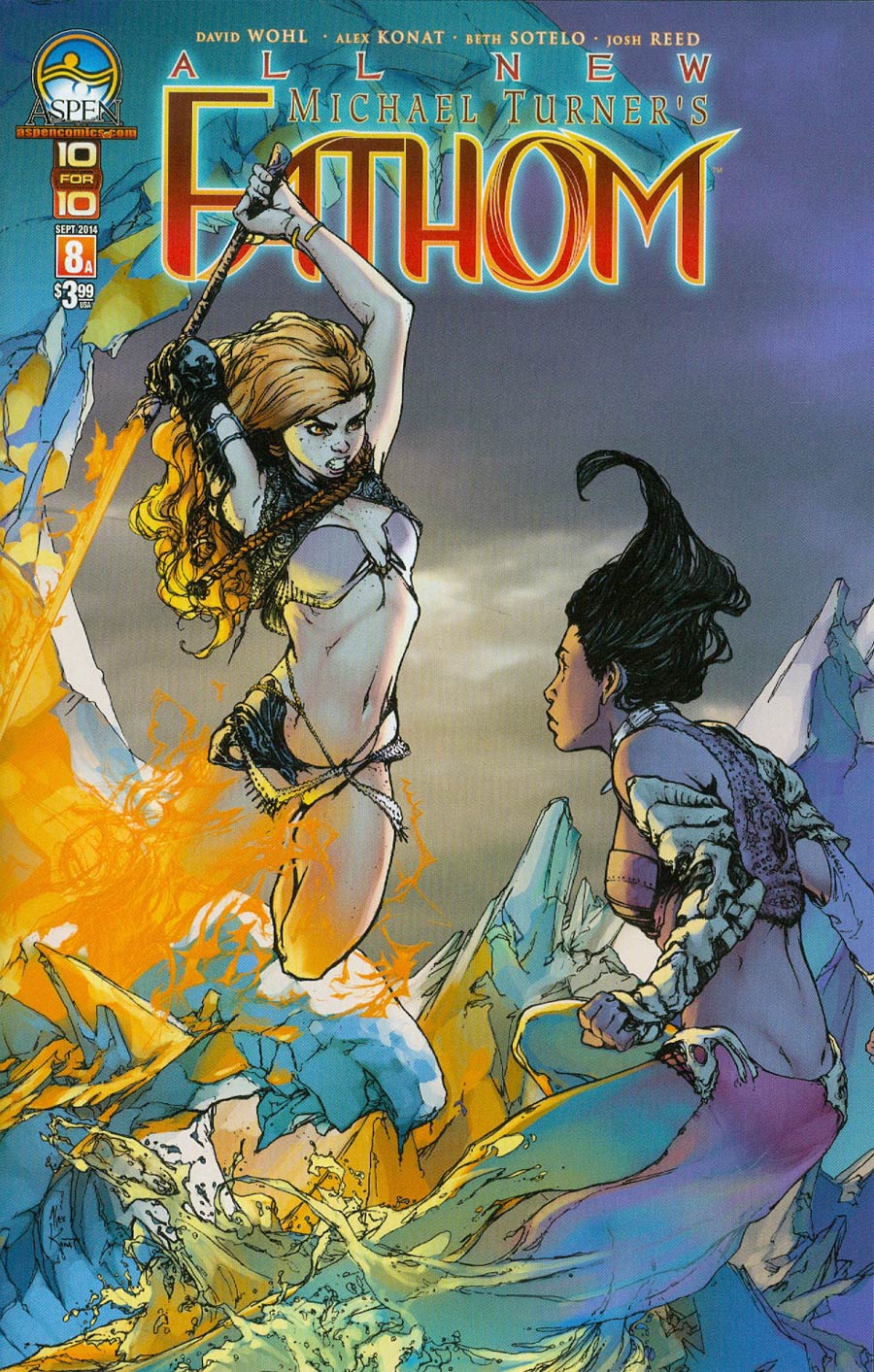 All New Fathom #8 Cover A Alex Konat