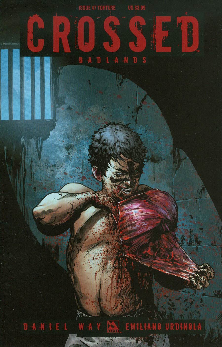 Crossed Badlands #47 Cover C Torture Cover