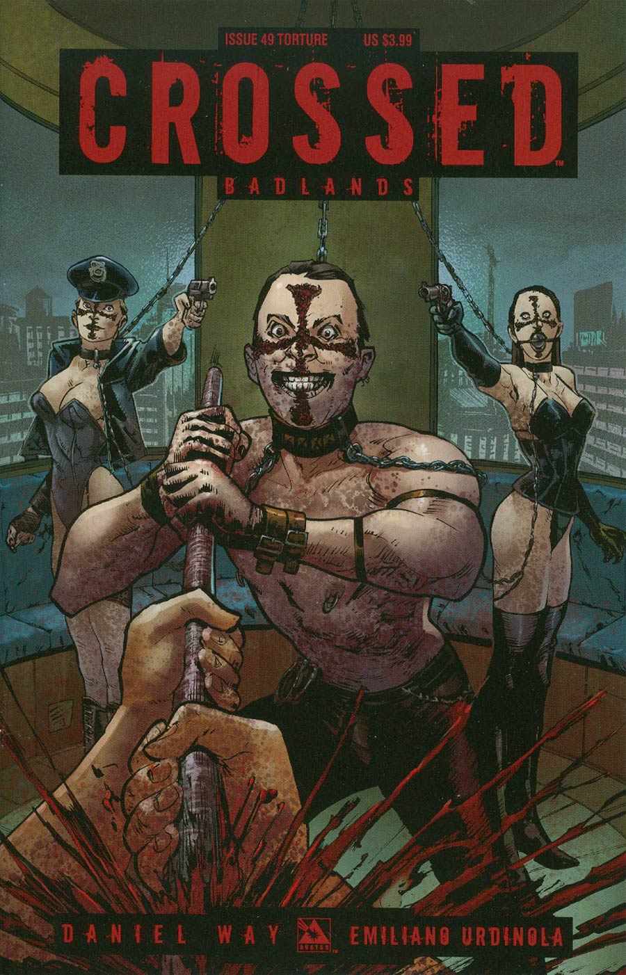 Crossed Badlands #49 Cover C Torture Cover