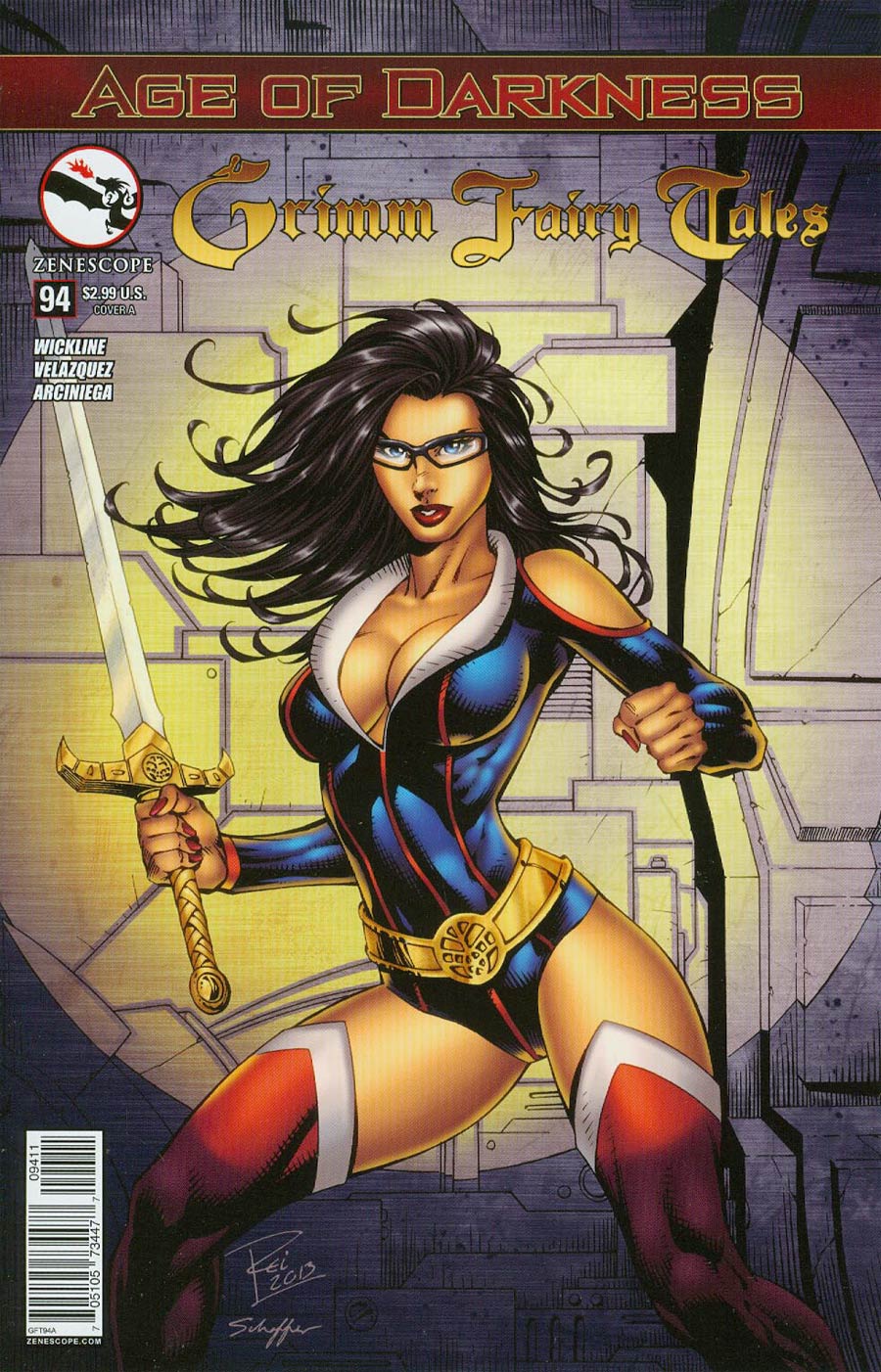 Grimm Fairy Tales #94 Cover A Renato Rei (Age Of Darkness Tie-In)