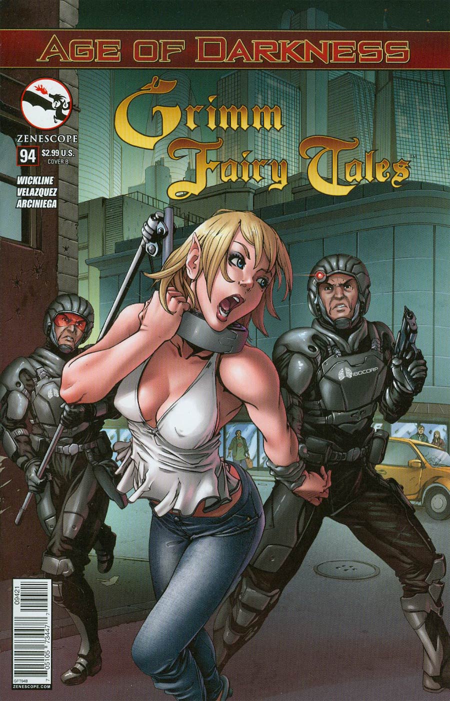 Grimm Fairy Tales #94 Cover B Steven Cummings (Age Of Darkness Tie-In)