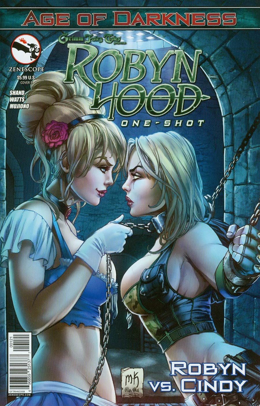 Grimm Fairy Tales Presents Robyn Hood Age Of Darkness Cover B Mike Krome (Age Of Darkness Tie-In)