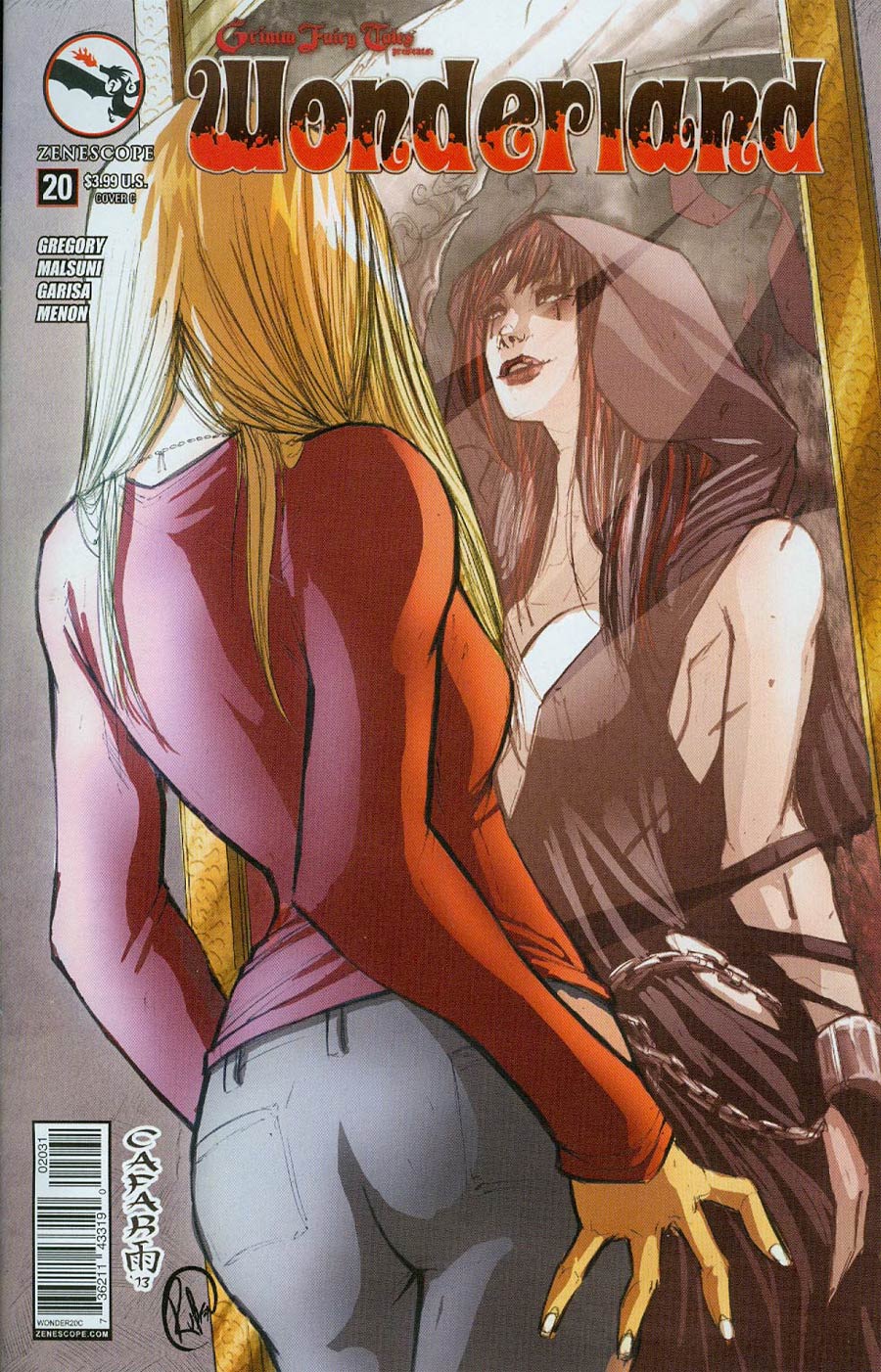 Grimm Fairy Tales Presents Wonderland Vol 2 #20 Cover C Giuseppe Cafaro