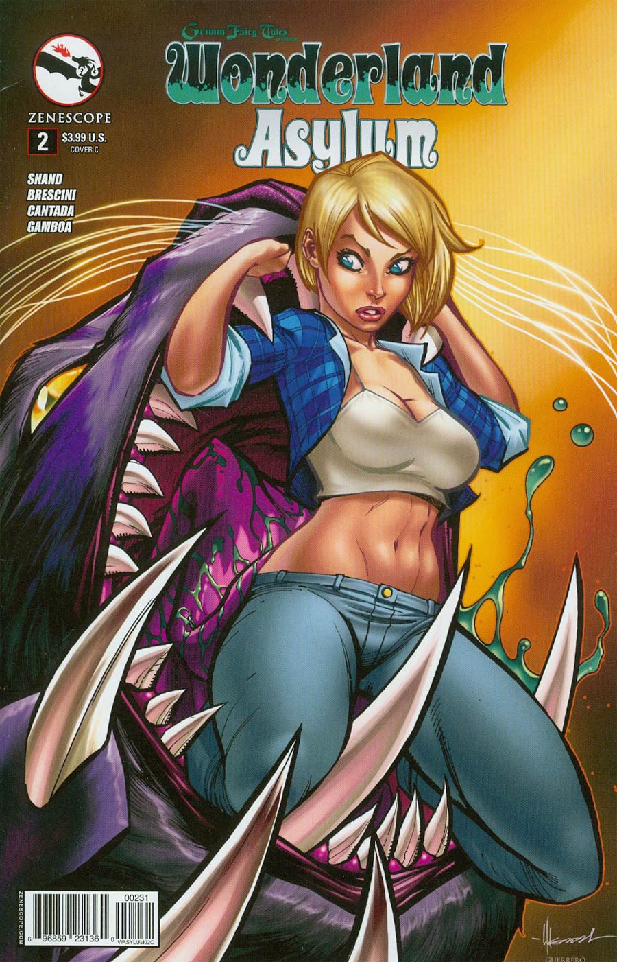 Grimm Fairy Tales Presents Wonderland Asylum #2 Cover C Ale Garza