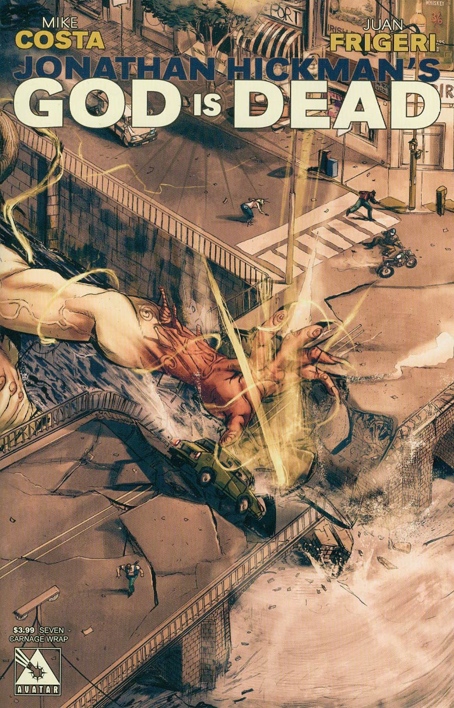 God Is Dead #7 Cover B Carnage Wraparound Cover