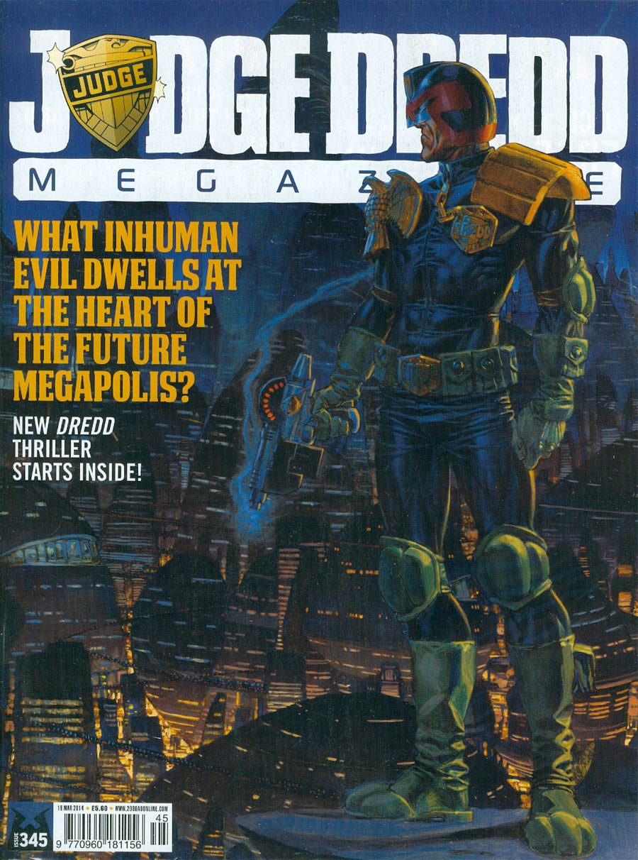 Judge Dredd Megazine #345