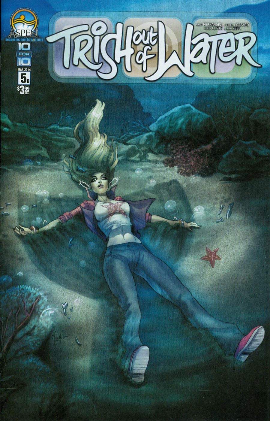 Trish Out Of Water #5 Cover B Mirka Andolfo