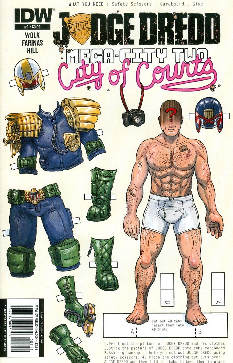 Judge Dredd Mega-City Two #2 Cover A Regular Ulises Farinas Cover