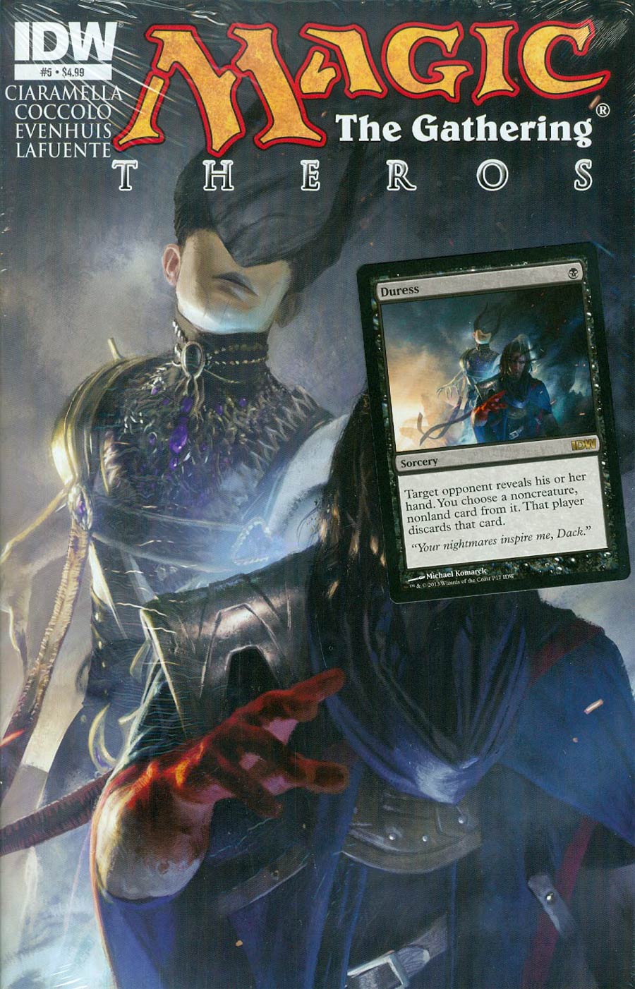 Magic The Gathering Theros #5 Cover A Regular Michael Komarck Cover