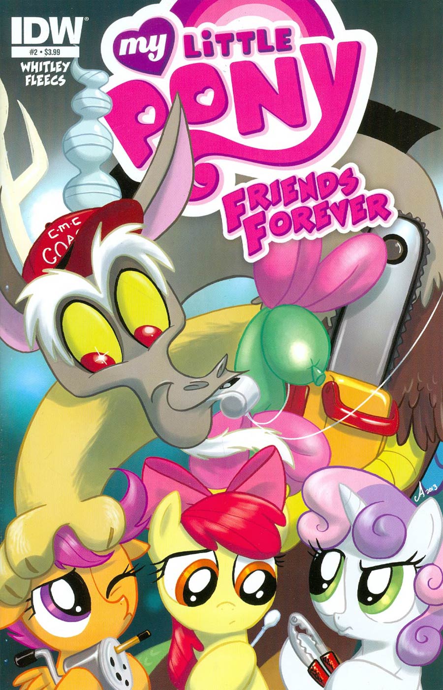 My Little Pony Friends Forever #2 Cover A Regular Amy Mebberson Cover