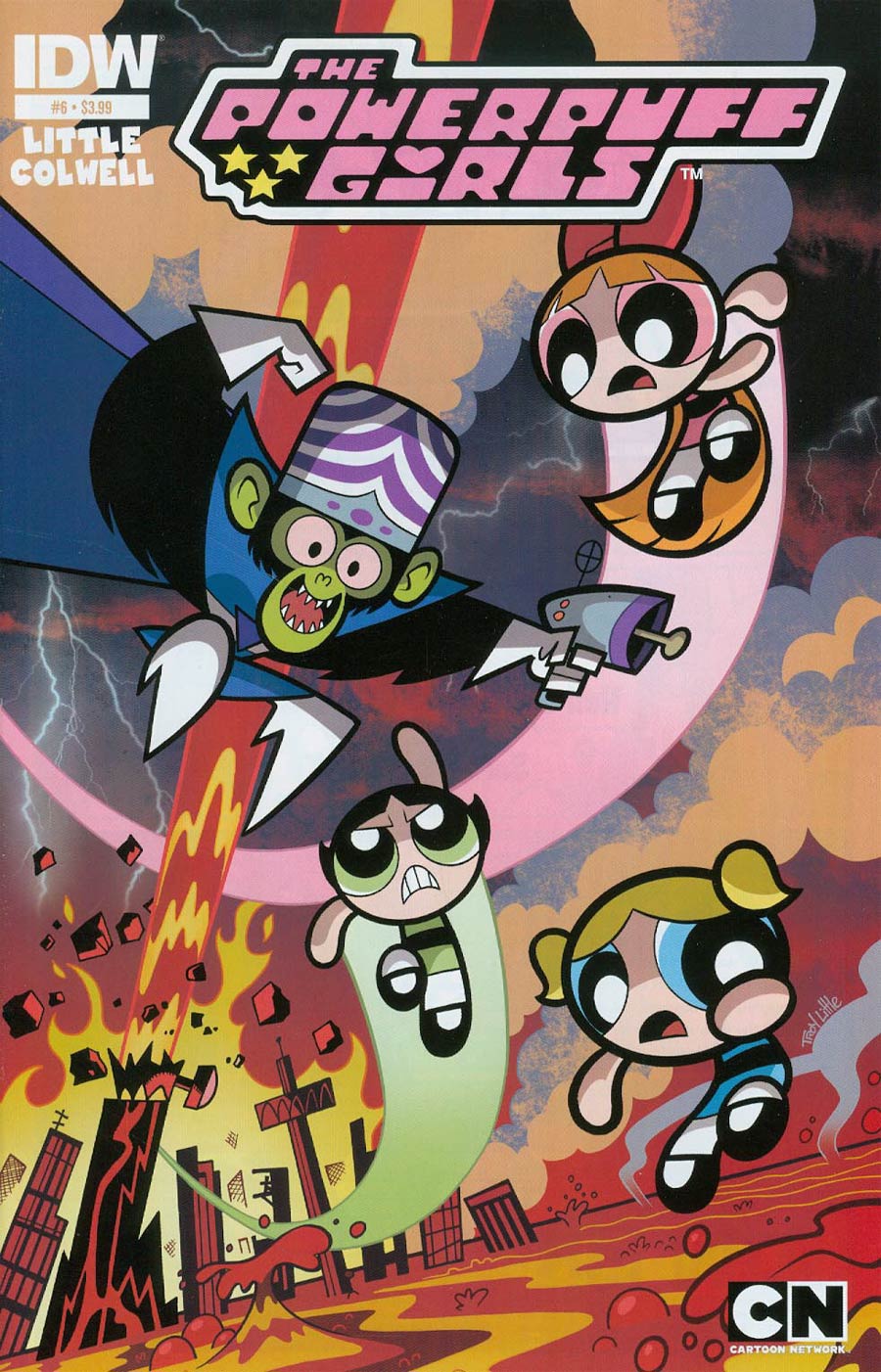 Powerpuff Girls Vol 2 #6 Cover A Regular Troy Little Cover