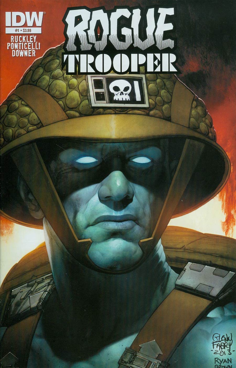 Rogue Trooper Vol 2 #1 Cover A Regular Glenn Fabry Cover