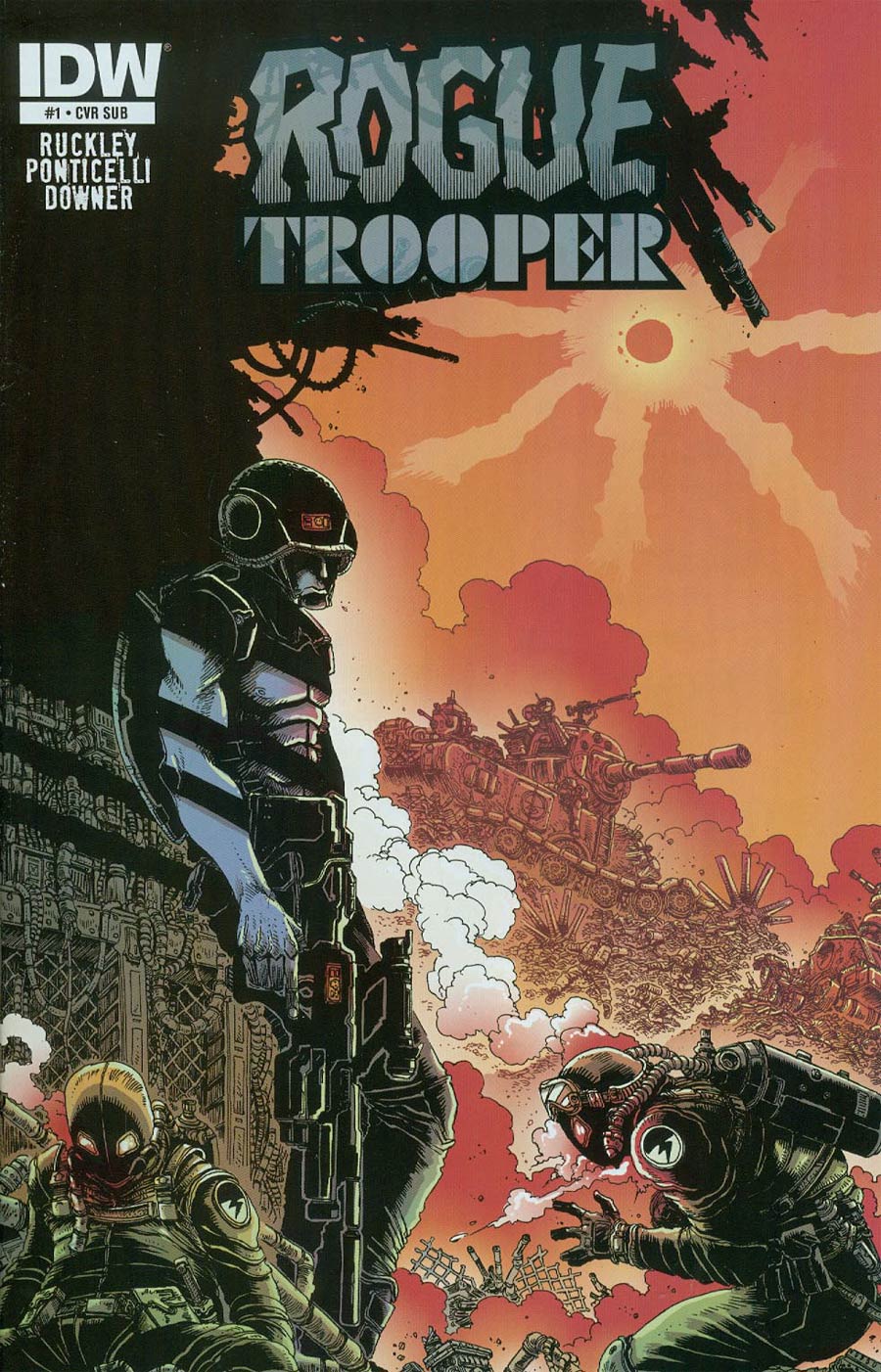 Rogue Trooper Vol 2 #1 Cover B Variant James Stokoe Subscription Cover