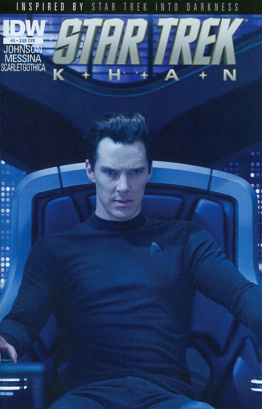 Star Trek Khan #5 Cover B Variant Photo Subscription Cover